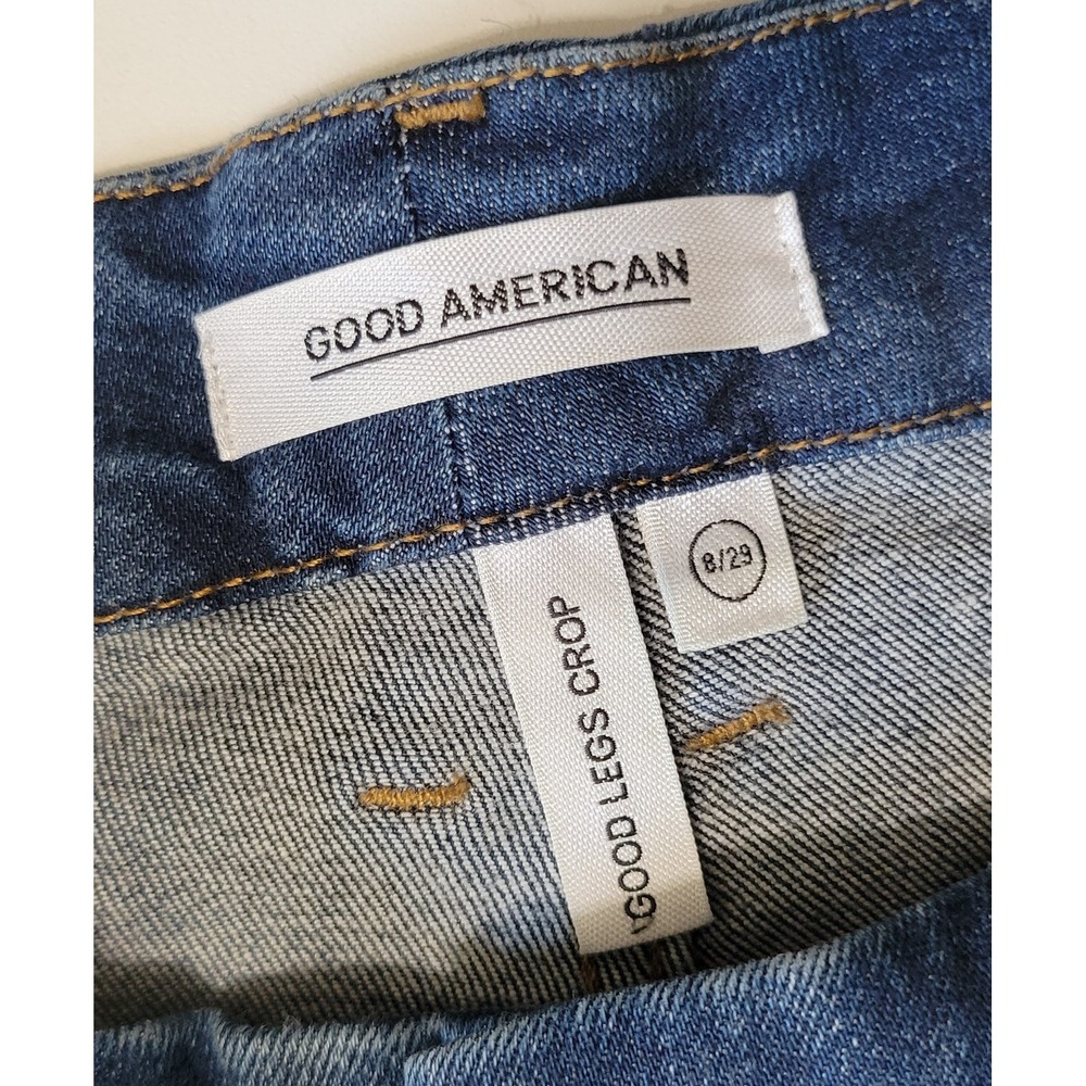 Good American Good Legs Crop Jeans - Picture 3 of 6